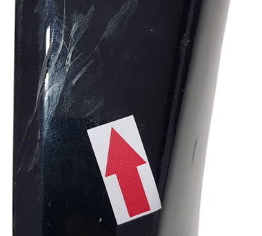 Carenagem Bananinha Farol Esq Cg 160 Fan 22/24 Avaria 49463 Preto