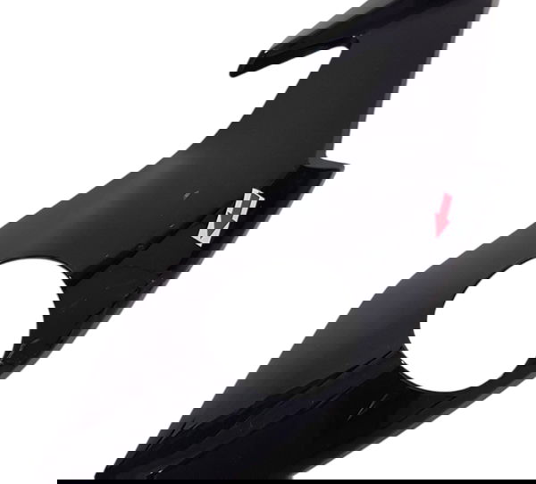 Carenagem Bananinha Farol Esq Cg 160 Fan 22/24 Avaria 49463 Preto