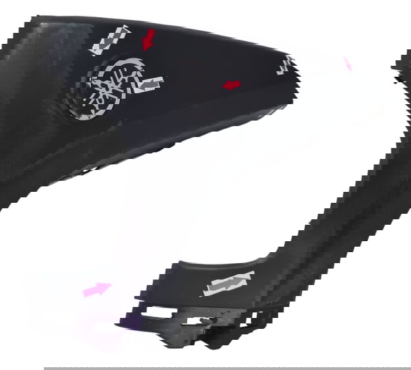 Carenagem Lateral Esq N Max 2021 Orig Descriçao 50498 Preto