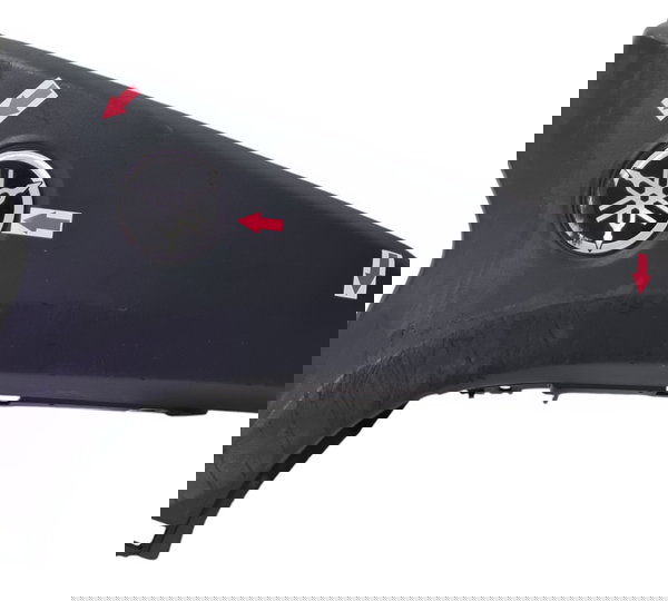 Carenagem Lateral Esq N Max 2021 Orig Descriçao 50498 Preto