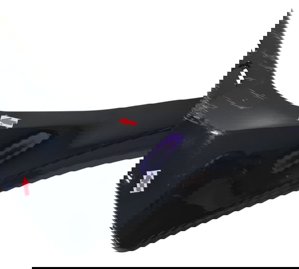 Carenagem Assoalho Dir Yamaha Fluo 125 Orig Descrição 50422 Preto