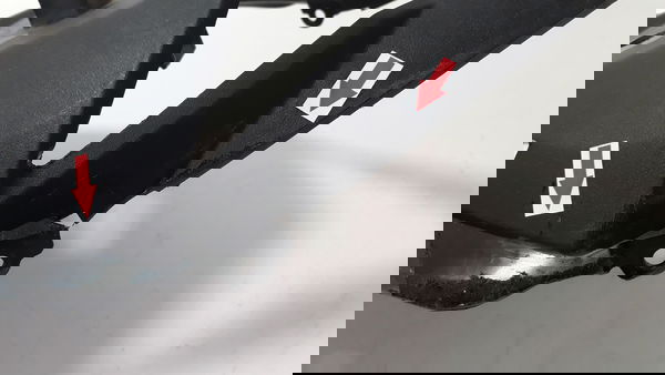 Paralama Traseira Interno B Kawasaki Z400 2020 Origi 44271