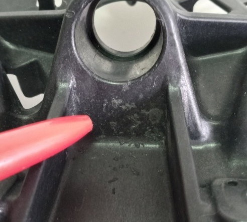 Suporte Lanterna Paralama Kawasaki Zx10 2012 2014 (7493)