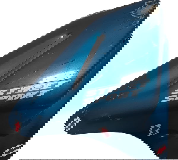 Carenagem Aba Tanque Dir Honda Cbx 200 Strada Similar 22663 Verde