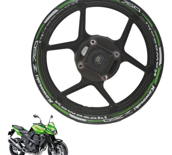 Roda Traseira Kawasaki Z 750 08-12 Original Preto