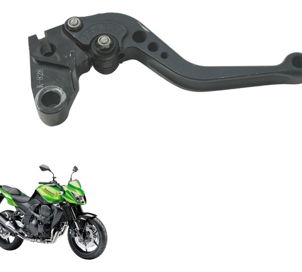 Manete Embreagem C/ Detalhes Esportivo Kawasaki Z 750 08-12 Preto