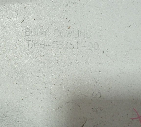 Carenagem Frontal Esq Yamaha Nmax 21/22 Ori 30353 Avaria Branco