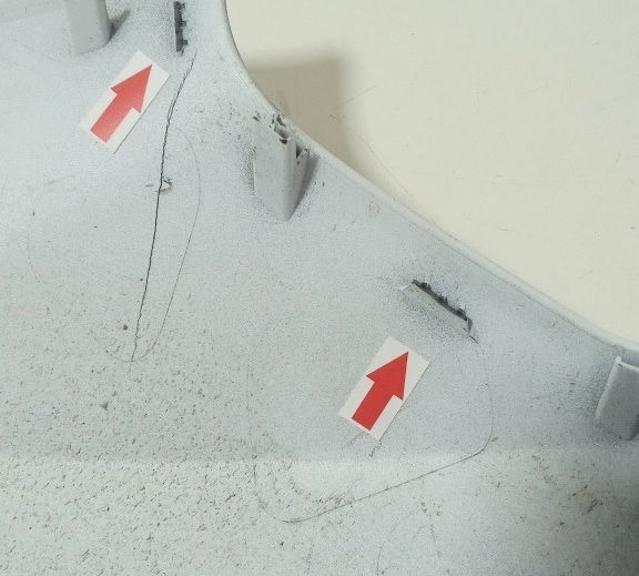 Carenagem Frontal Esq Yamaha Nmax 21/22 Ori 30353 Avaria Branco