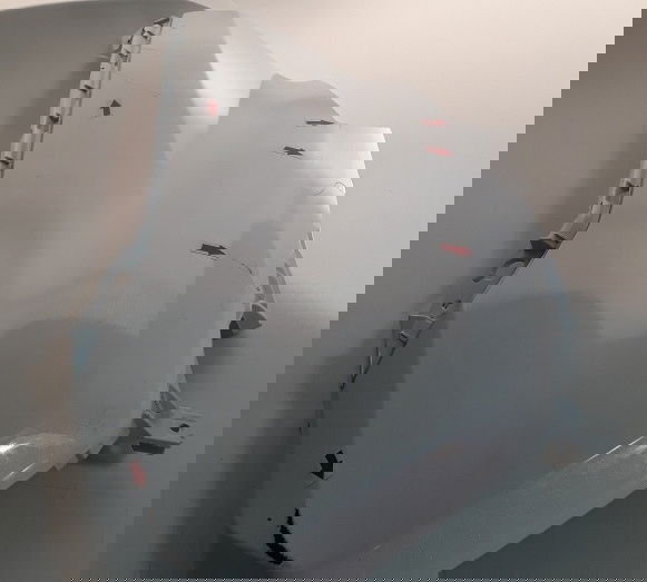 Carenagem Frontal Esq Yamaha N-max 2021 Orig (detalhe) 12191 Branco