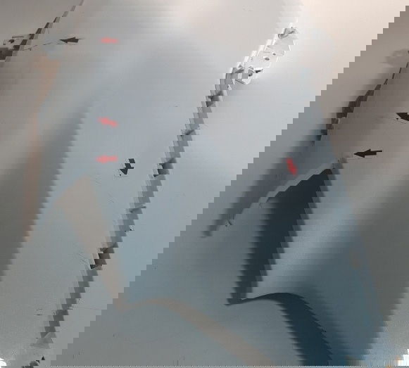 Carenagem Frontal Esq Yamaha N-max 2021 Orig (detalhe) 12191 Branco