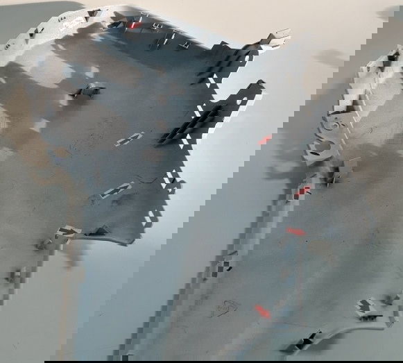 Carenagem Frontal Esq Yamaha N-max 2021 Orig (detalhe) 12191 Branco