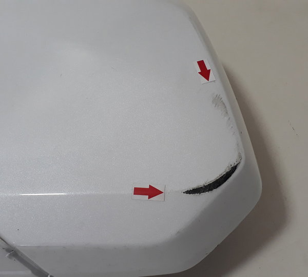 Carenagem Frontal Lateral N-max 160 21/23 L/e Orig 38671 Branco