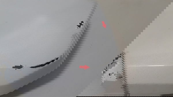 Carenagem Frontal Lateral N-max 160 21/23 L/e Orig 38671 Branco