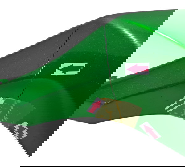 Carenagem Rabeta Esq Kawasaki Zx-14 14/15 Ori Avariada 49026 Verde