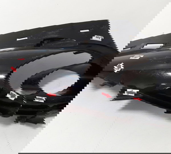 Carenagem Frontal Lateral Pisca Hayabusa L/e Detalhes 49082 Preto