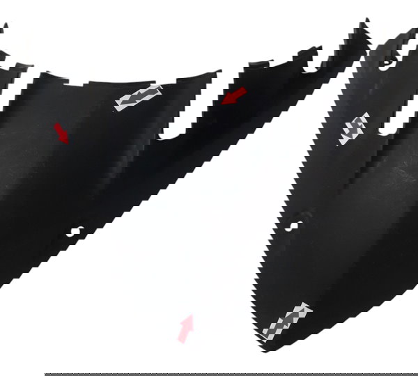 Carenagem Acabamento Frontal Ninja 1000 10/13 Orig 49098 Preto