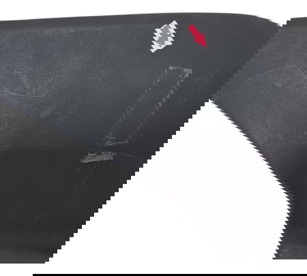 Carenagem Tampa Lateral Esq Ninja 250 08/12 Avariada 49034 Preto