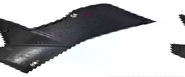 Carenagem Tampa Lateral Esq Ninja 250 08/12 Avariada 49034 Preto