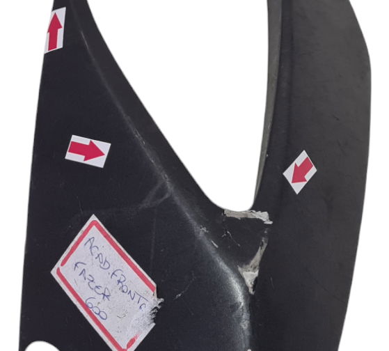 Carenagem Farol Esq Yamaha Fazer 600 S 07/09 Avariada 49059 Preto