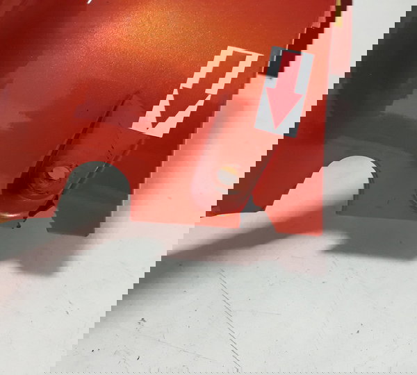 Carenagem Frontal Guidao Haojue Lindy Orig Quebrada 12962 Não Se Aplica