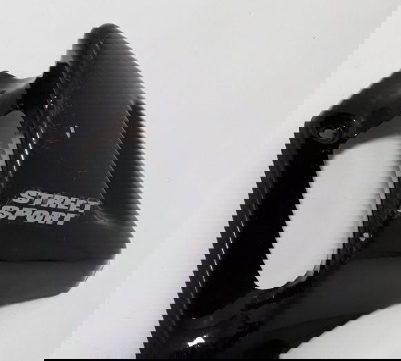 Carenagem Aba Tanque Esq Honda Strada 200 93 02 Avaria 6887  Preto