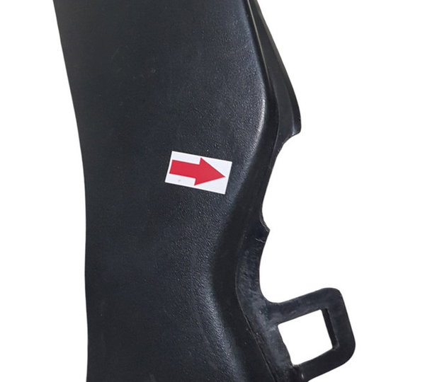 Carenagem Acabamento Lateral Cbr1000rr 08/11 Ld Avaria 49074 Preto