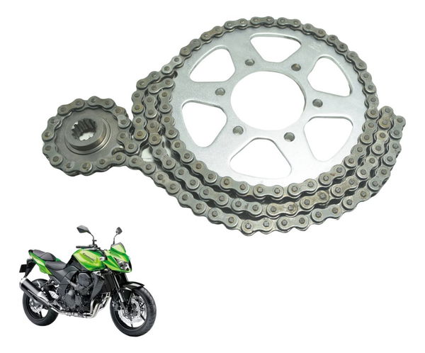 Kit Relação Rk Kawasaki Z 750 08-12
