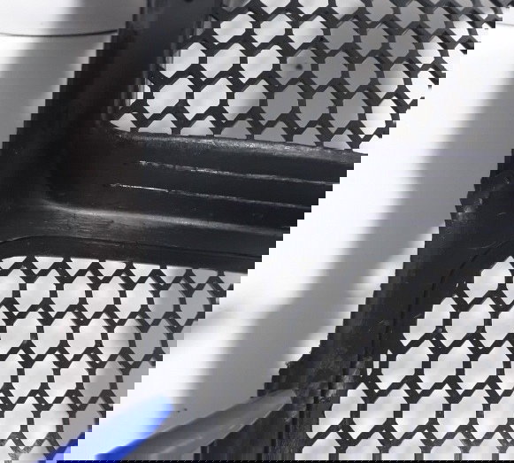 Protetor Radiador Honda Falcon Nx 400 2000 2008 Origi (5514) Preto