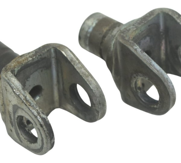 Par Suporte Pedaleira Diant Kawasaki Z 750 08-12 Original Prateado