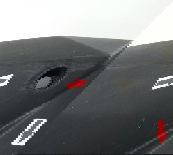 Carenagem Lateral Zx10r 09/10 L/e Orig Detalhe 49007 Cinza-escuro