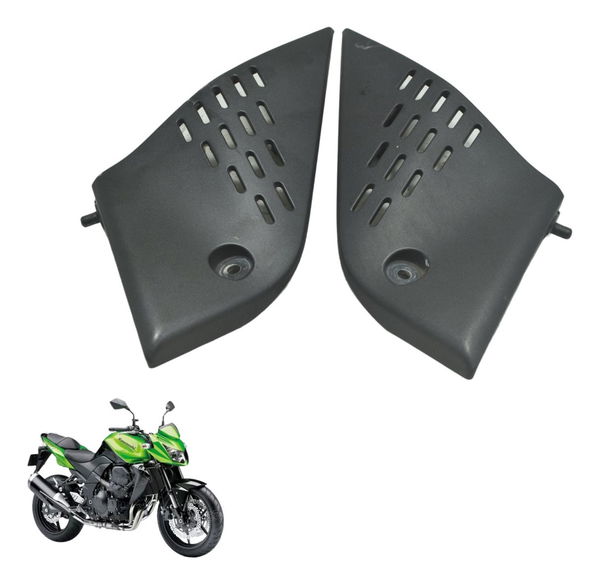 Par Tampa Filtro Ar C/ Detalhes Kawasaki Z 750 08-12 Orig