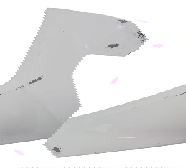 Carenagem Pisca Esq Honda Elite 125 Original Avariada 31111 Branco