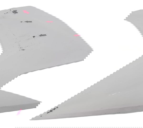 Carenagem Pisca Dir Honda Elite 125 Original Avariada 25011 Branco