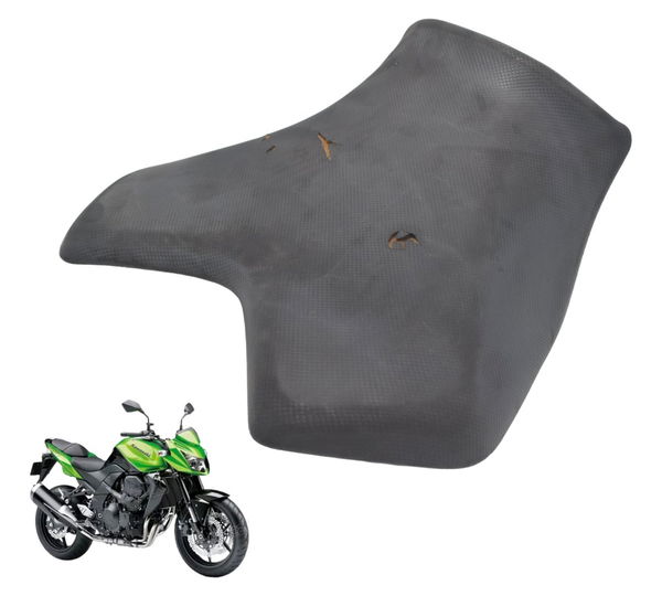 Banco Dianteiro C/ Avaria Kawasaki Z 750 08-12 Original Preto