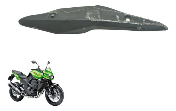 Protetor Escape Ponteira C/ Avaria Kawasaki Z 750 08-12 Orig