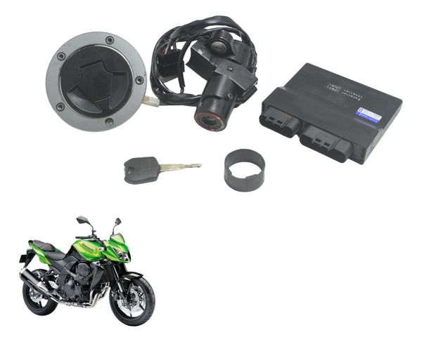 Kit Chave Ignição Módulo Code Kawasaki Z 750 08-12 Original
