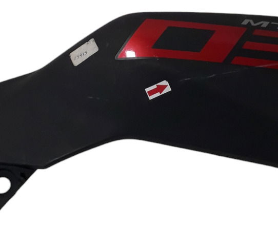 Carenagem Aba Tanque Yamaha Mt-03 17/20 L/d Detalhe 15415 Preto