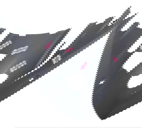 Carenagem Frontal Kawasaki Ninja 1000 12/12 Quebrado 17659 Preto