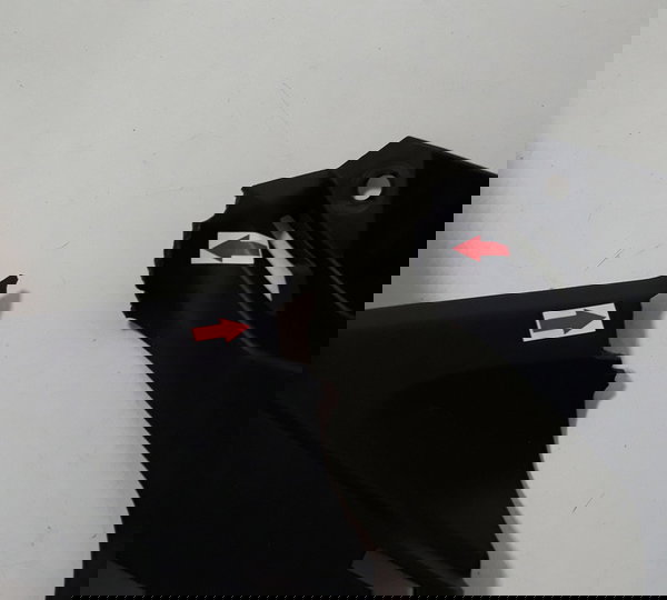 Carenagem Lateral Versys 1000 20/21 L/e Quebrada 15363 Preto