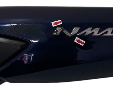 Carenagem Rabeta N Max 160 21/23 L/e Orig Detalhe 48668 Azul