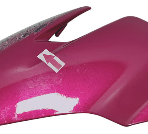 Carenagem Bananinha Dir Yamaha Fz25 22/23 Descrição 48637 Vermelho