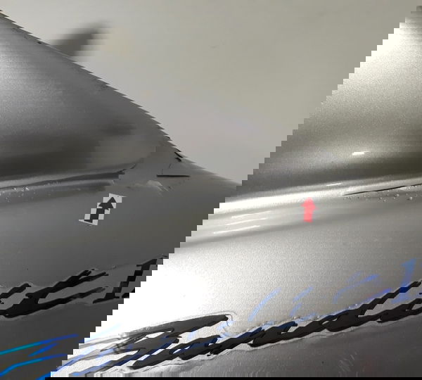 Carenagem Frontal Esqu Suzuki Bandit 1200 2006 Avaria 36400  Prateado