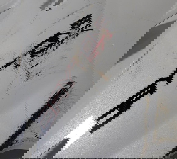 Carenagem Lateral Triumph 675r 2014 L/d Falta Pedaço 13758