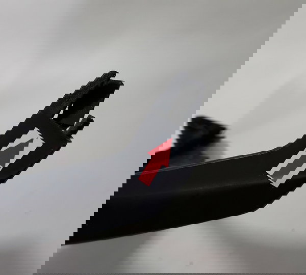 Carenagem Spoiler Bmw S1000 Rr 20/23 L/d Orig Ralado 48483 Cinza-escuro