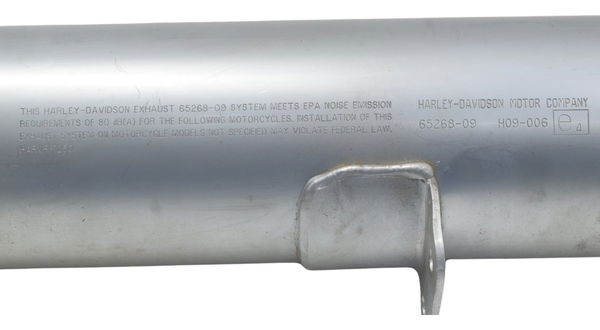 Ponteira Escape C/ Detalhes Harley V-rod Muscle 12-17 Origi