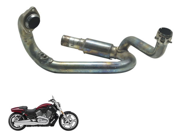 Curva Escape Traseira Harley V-rod Muscle 12-17 Original