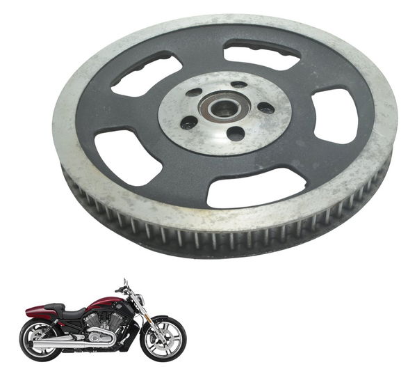 Coroa Polia Harley V-rod Muscle 12-17 Original Cinza