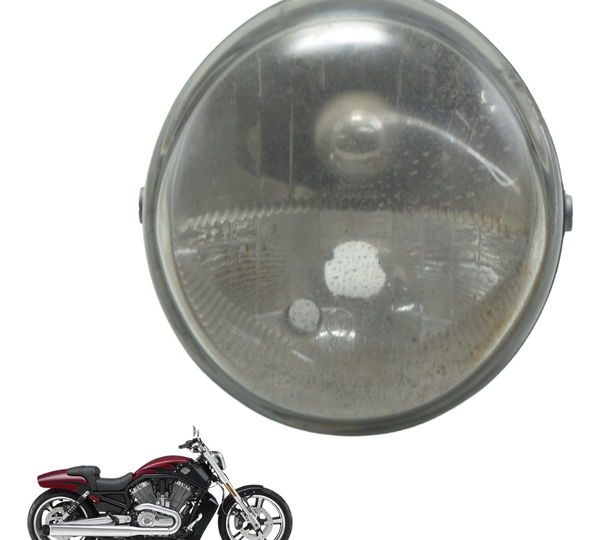 Farol C/ Detalhes Harley V-rod Muscle 12-17 Original Ambos Lados