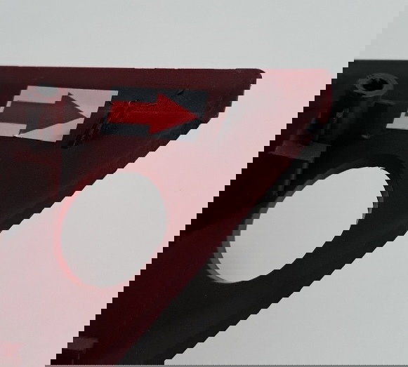 Acabamento Frontal Superior Elite 125 Orig (avaria) 12161 Vermelho