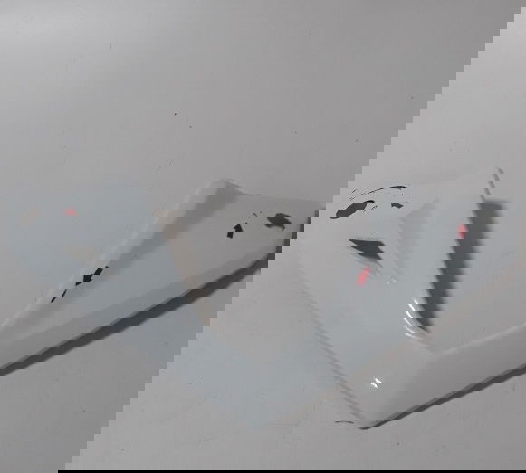 Carenagem Frontal Superior Honda Elite 125 Orig 20017 Branco